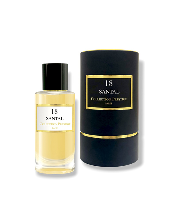 Eau de Parfum Mixte - SANTAL N°18 - Collection Prestige