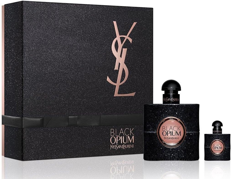Yves Saint Laurent Black Opium Coffret cadeau 50 ml EDP + 7.5 ml EDP Spray de voyage